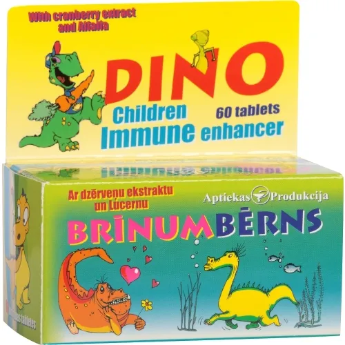 Product image of AP BRĪNUMBĒRNS ar dzērveņu ekstraktu un lucernu tabletes, 60gab