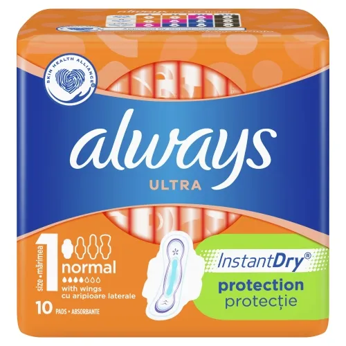 ALWAYS Ultra Normal paketes, 10 gab