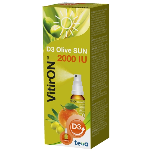 Product image of VITIRON™ D3 Olive SUN (2000 IU) aerosols, 10 ml