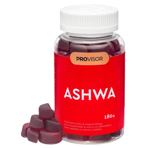 Product image of PROVISOR Ashwagandha pastilas, 60 gab.