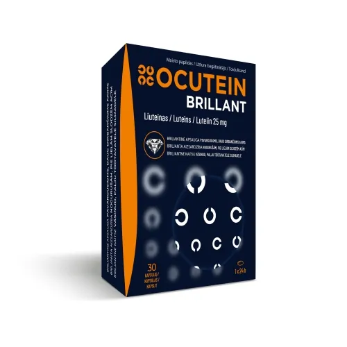 Product image of OCUTEIN Brillant 25 mg kapsulas, 30 gab.