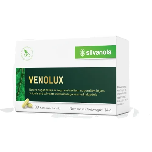 Product image of SILVANOLS Venolux kapsulas, 30 gab.