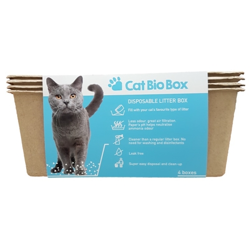 KAĶU TUALETE CAT BIO BOX N4 - Produkta attēls