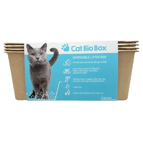 KAĶU TUALETE CAT BIO BOX N4 - Produkta attēls 