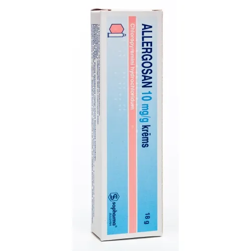 Product image of ALLERGOSAN 1% KRĒMS 18G