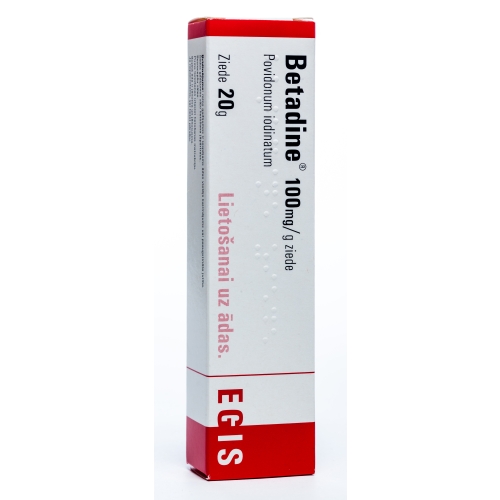 Product image of BETADINE 100MG/G OINT 20G
