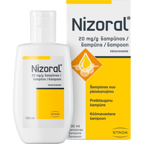 NIZORAL šampūns, 100 ml
