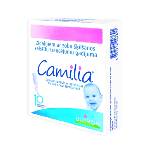 CAMILIA 1 ml šķīdums iekšķīgai lietošanai, 10 gab.