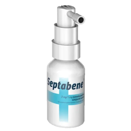Product image of SEPTABENE 1.5 mg/ 5 mg/ ml aerosols, 30 ml