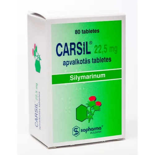 Product image of CARSIL 22.5MG TABLETES N80