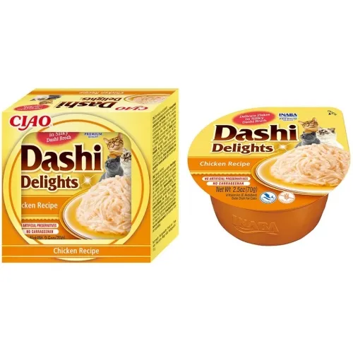 Churu Ciao Dashi Delights kaķiem, vista buljonā 70g N6