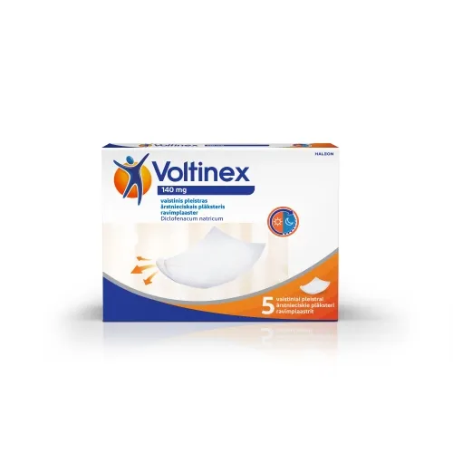 VOLTINEX 140MG ĀRSTNIECISKAIS PLĀKSTERIS N5 - Produkta attēls 
