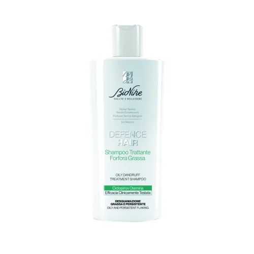 BIONIKE Defence Hair šampūns pret taukainām blaugznām, 200 ml - Produkta attēls 