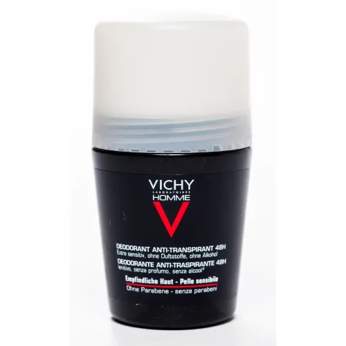 VICHY Homme dezodorants-rullītis vīriešiem jutīgai ādai, 50 ml - Produkta attēls 1