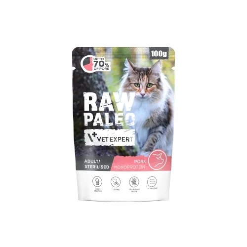RAW PALEO KAĶU PAC STERILISED CŪKGAĻA 100G - Produkta attēls 