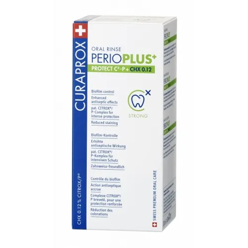 CURAPROX mutes skalojamais līdz ar CHX 0.12% un citroksu, 200 ml - Produkta attēls 