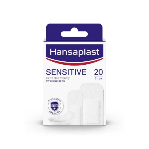 Product image of HANSAPLAST Sensitive Strips plāksteri, 20 gab.