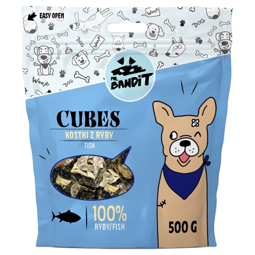 MR.BANDIT CUBES ZIVS KUBI 500G - Produkta attēls