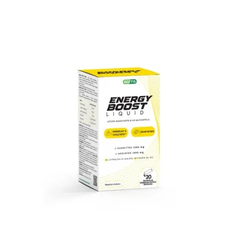 ENERGY BOOST Liquid šķidrums 15ml,  20 gab - Produkta attēls 
