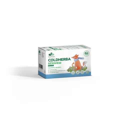 Product image of NATĒJA Coldherba Bērniem, zāļu tēja, 20 gab
