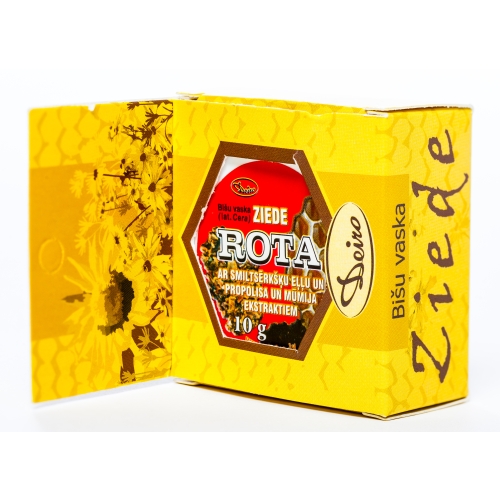 ZIEDE ROTA 10G (AR PROPOLISU SMILTSĒRKŠĶI MUMIJO) - Produkta attēls