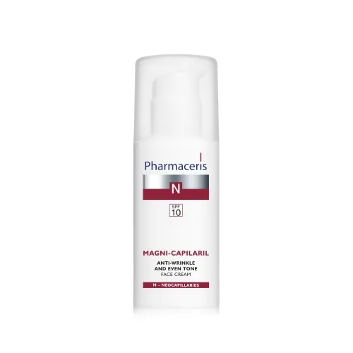 PHARMACERIS N.Magni-Capilaril pretgrumbu sejas krēms ar SPF10, 50 ml