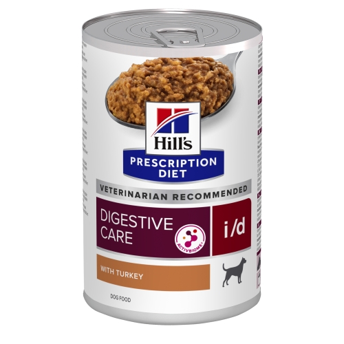 Product image of Hills PD suņu konservēta barība I/D tītars 360g