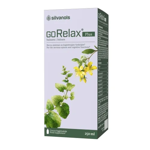 GORELAX Plus balzāms, 250 ml - Produkta attēls 