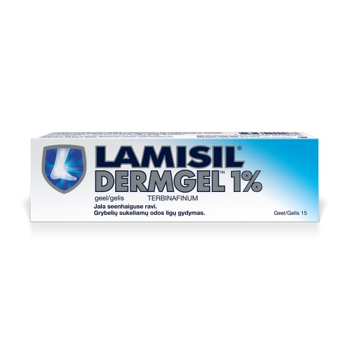 Product image of LAMISIL pretsēnīšu gels 1%, 15 g.