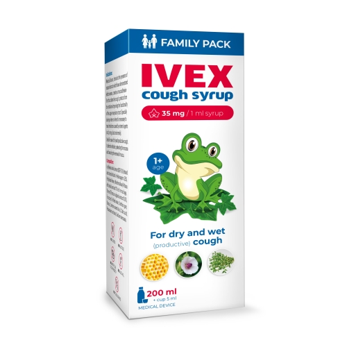 Product image of IVEX klepus sīrups, 200 ml