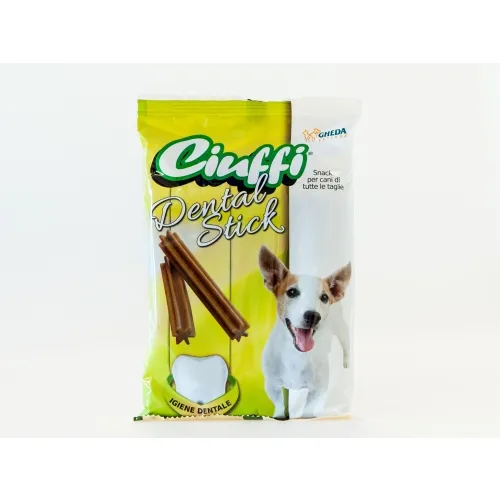 CIUFFI SUŅU DENTAL STICK POLLO N7 180G/2069 - Produkta attēls 