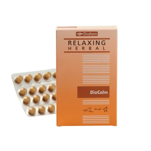 Product image of Diafarm Diacalm tabletes suņiem, kaķiem N30