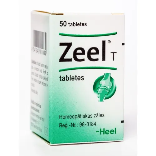 ZEEL T tabletes, 50 gab.