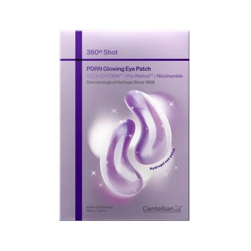 Product image of CENTELLIAN24 360 Shot PDRN Glowing acu patči, 6 pāri