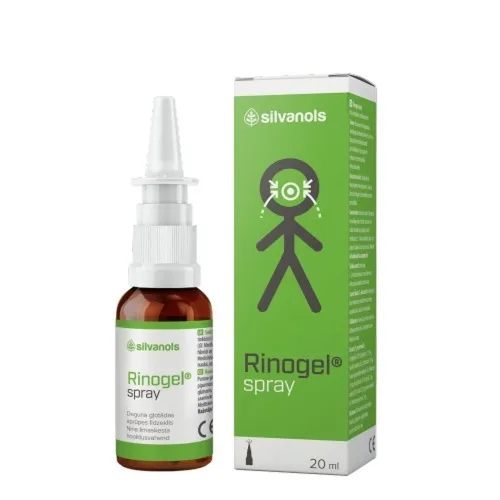 Product image of SILVANOLS Rinogel sprejs, 20 ml