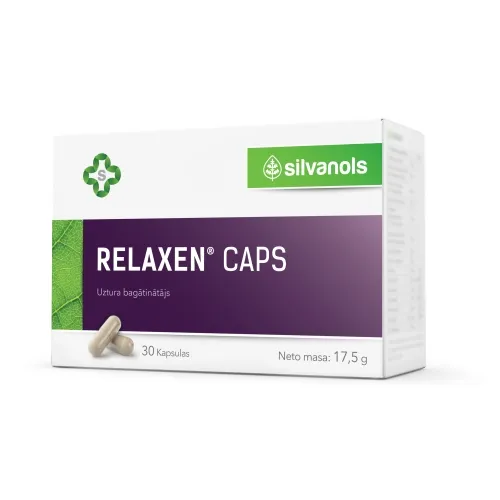 SILVANOLS Relaxen kapsulas, 30 gab.