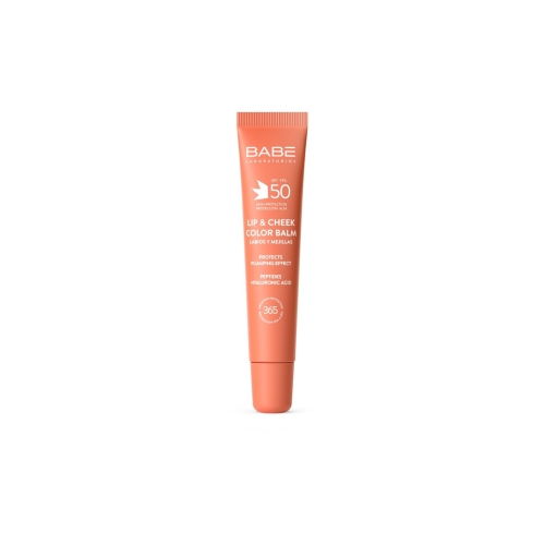 Product image of BABE LIP & CHEEK SPF50 BALZAMS LŪPĀM UN VAIGIEM PERSIKU 20ML
