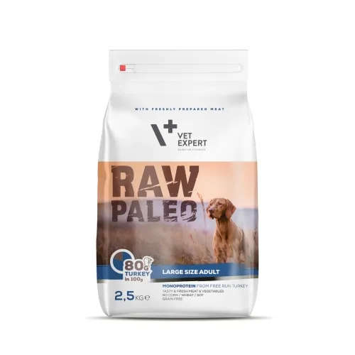 RAW PALEO SUŅU SAUSĀ B LARGE TĪTARS 2.5KG - Produkta attēls 