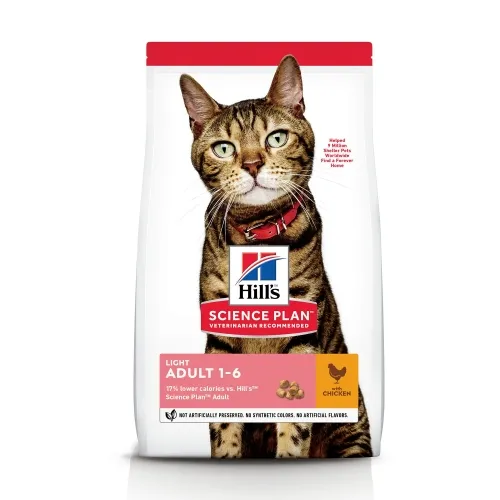 Product image of Hills kaķu sausā barība Light vista 1,5kg