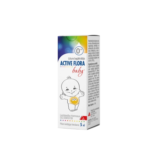 Product image of ACTIVE FLORA Baby+ pilieni, 5 ml
