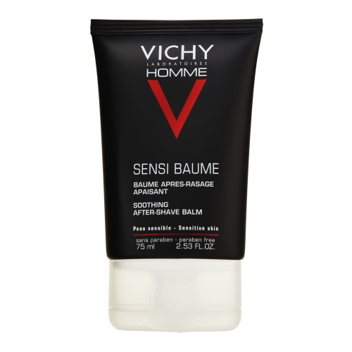 VICHY Homme Sensi balzāms pēc skūšanās jutīgai ādai, 75 ml