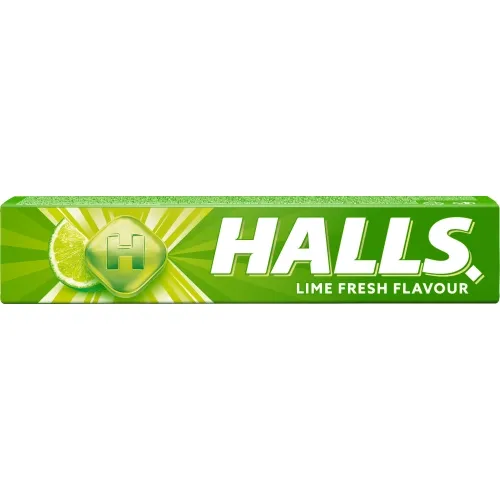 HALLS Vita-C Lime ledenes (laima) 33.5 g, 9 gab