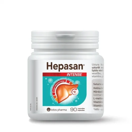 Product image of HEPASAN Intense kapsulas, 90 gab