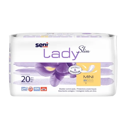 Product image of SENI LADY Slim Mini uroloģiskie ieliktņi, 20 gab.