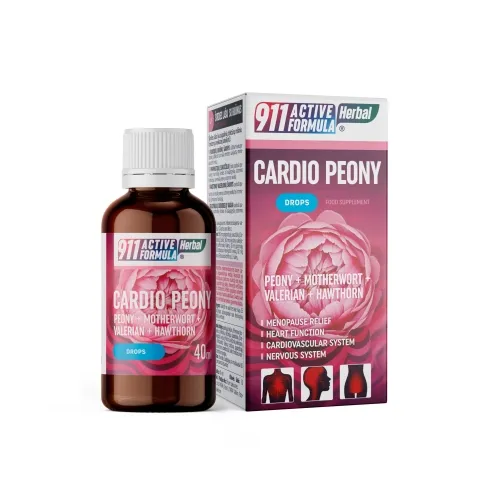 911 Cardio Peony pilieni, 40 ml - Produkta attēls 