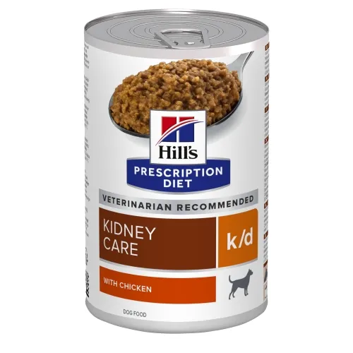 Hills PD suņu konservēta barība K/D vista 370g - Produkta attēls 