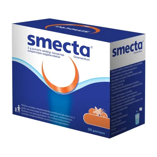 SMECTA PULVERIS N30 AR APELSĪNU GARŠU