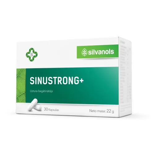 Product image of SILVANOLS Sinustrong pluss kapsulas, 30 gab.