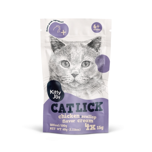 KITTY JOY KĀRUMS AR VISTU/JŪR.ĶEMMĪTĒM 60G (15GX4) - Produkta attēls 