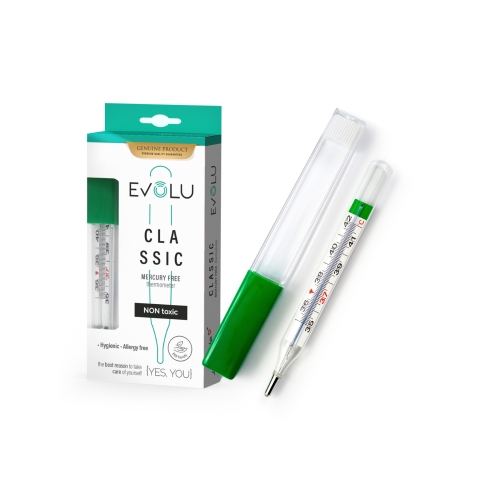 EVOLU Classic termometrs (bez dzīvsudraba) - Produkta attēls 